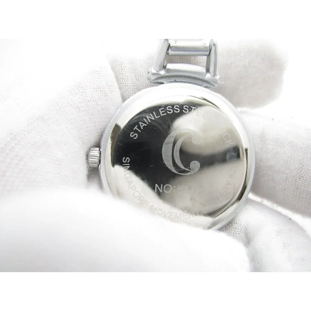 Women Charming Charlie Quartz WR Analog 34mm Dial Causal Round Watch (G413)